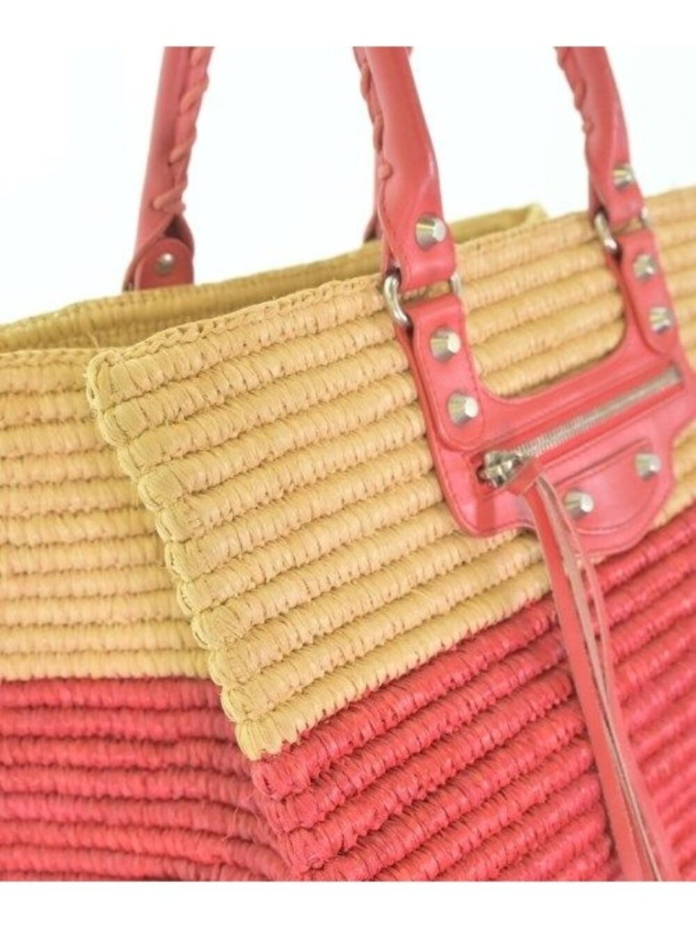 Balenciaga Tote Totes Redxbeige - Picture 5 of 6